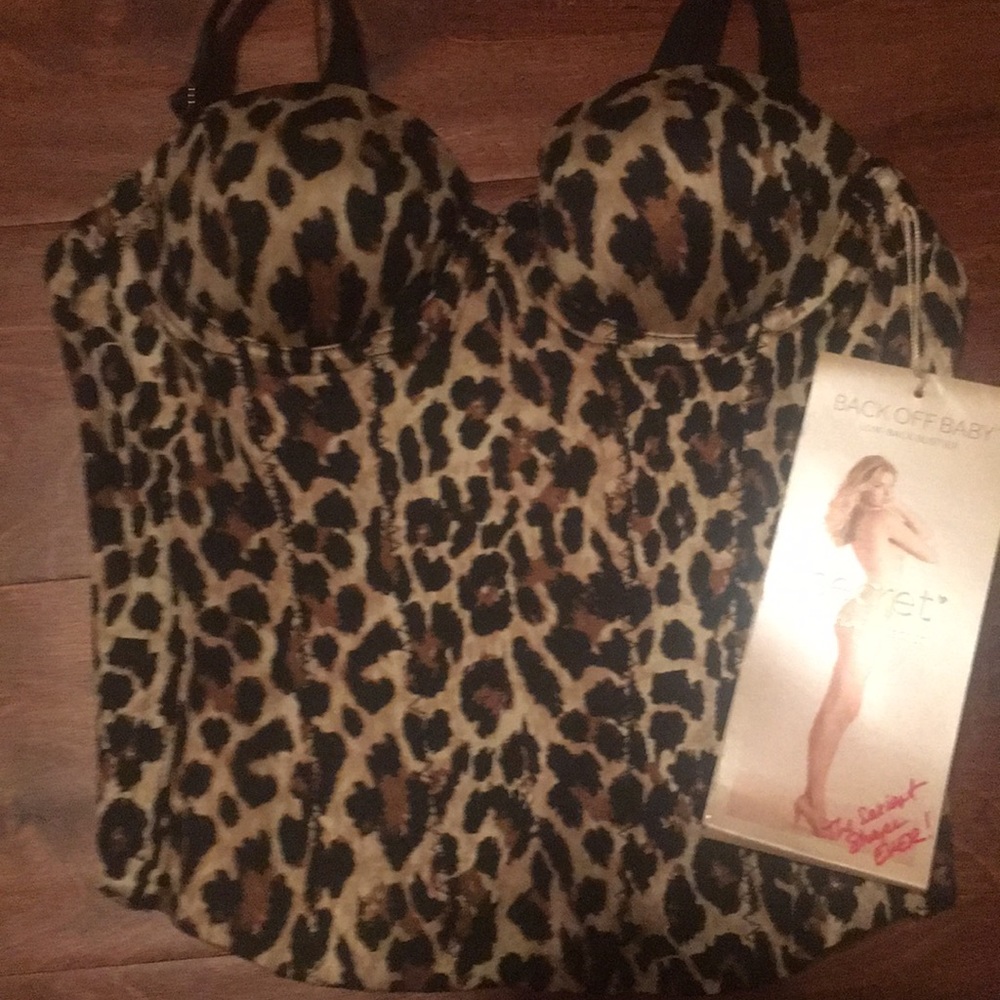 Animal Print Bustier